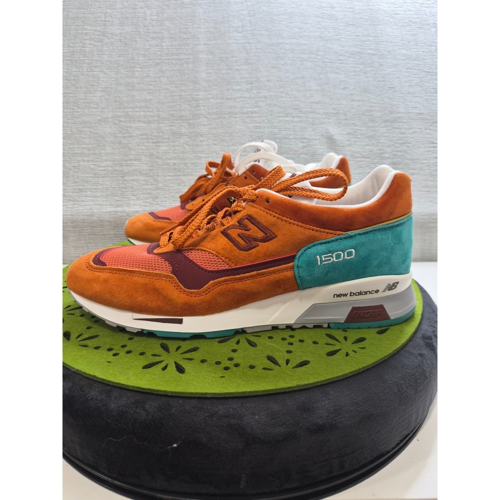 New Balance 1500 M1500su Mens 8.5 Shoes White Coastal Cuisine Lobster Sneakers